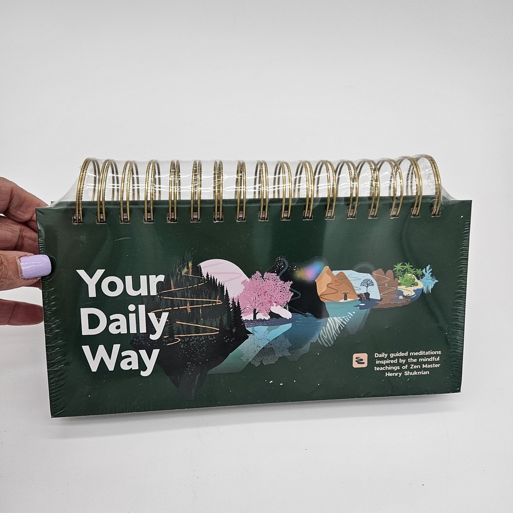 'Your Daily Way' Guided Meditation Flip Book NEW Sealed
